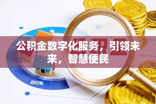 海港公积金数字化服务，引领未来，智慧便民