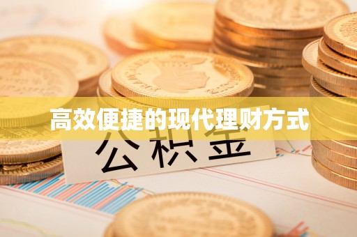 海港高效便捷的现代理财方式