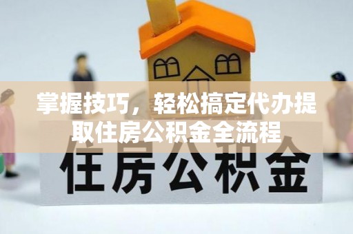 海港掌握技巧，轻松搞定代办提取住房公积金全流程