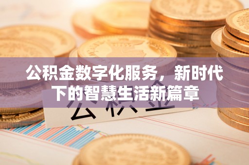 海港公积金数字化服务，新时代下的智慧生活新篇章